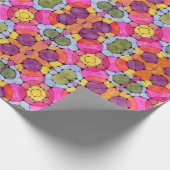 Kaleidoskop-Packpapier Geschenkpapier (Ecke)