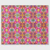 Kaleidoskop-Packpapier Geschenkpapier (Flach)