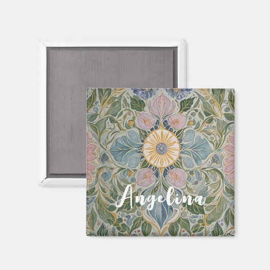 Kaleidoskop Personalisiert Magnet (Vorderseite/Rückseite)