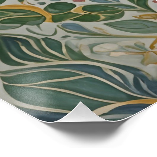 Kaleidoskop Personalisiert Poster (Ecke)