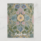 Kaleidoskop Personalisiert Postkarte (Vorderseite)