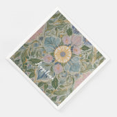 Kaleidoskop Personalisiert Serviette (Ecke)