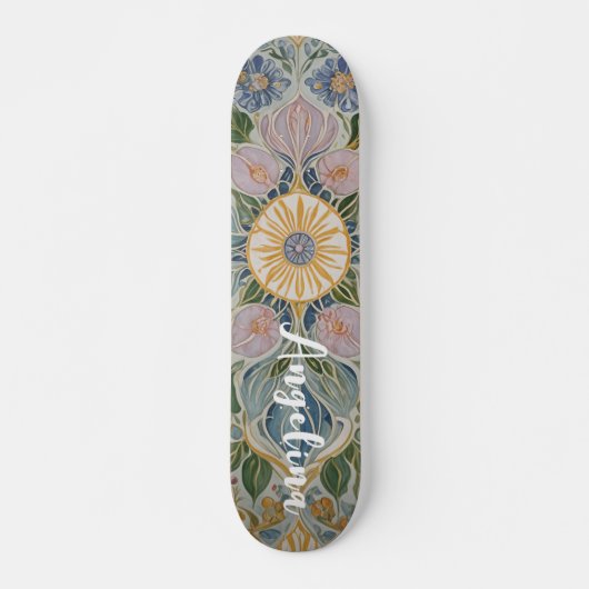 Kaleidoskop Personalisiert Skateboard (Vorne)