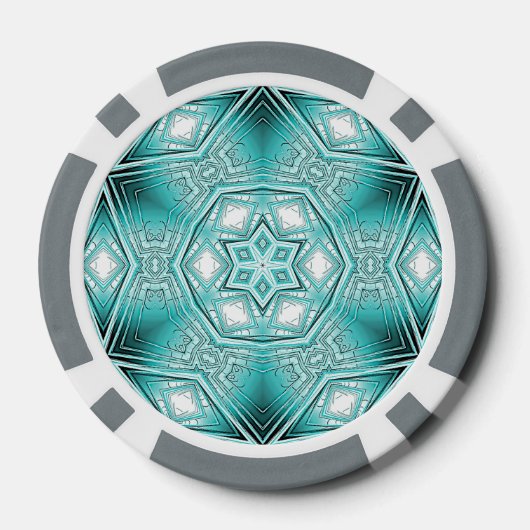 Kaleidoskop Pokerchips (Rückseite)