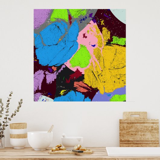 Kaleidoskop. Poster (Küche)