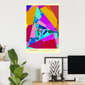 Kaleidoskop Poster (Heimbüro)