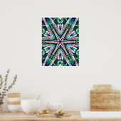 Kaleidoskop-Poster Poster (Küche)