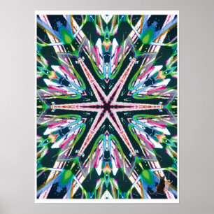 Kaleidoskop-Poster Poster