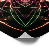 Kaleidoskop-Poster Poster (Ecke)
