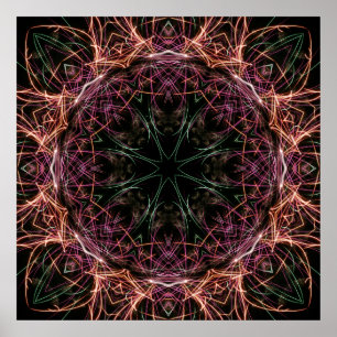Kaleidoskop-Poster Poster
