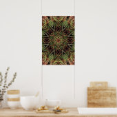 "Kaleidoskop"-Poster Poster (Küche)