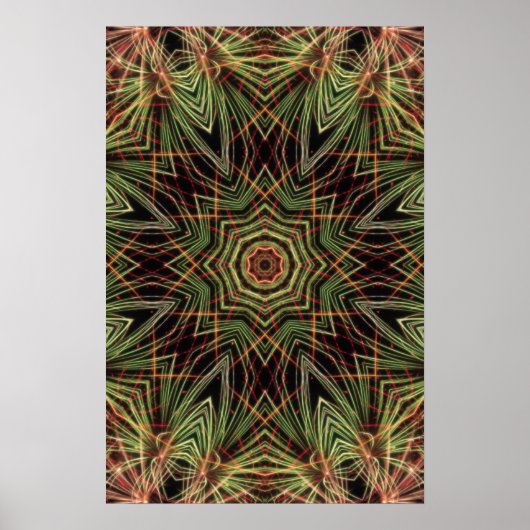 "Kaleidoskop"-Poster Poster (Vorne)