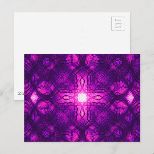 Kaleidoskop Postkarte (Vorne/Hinten)