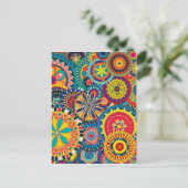 Kaleidoskop Postkarte (Stehend Vorderseite)