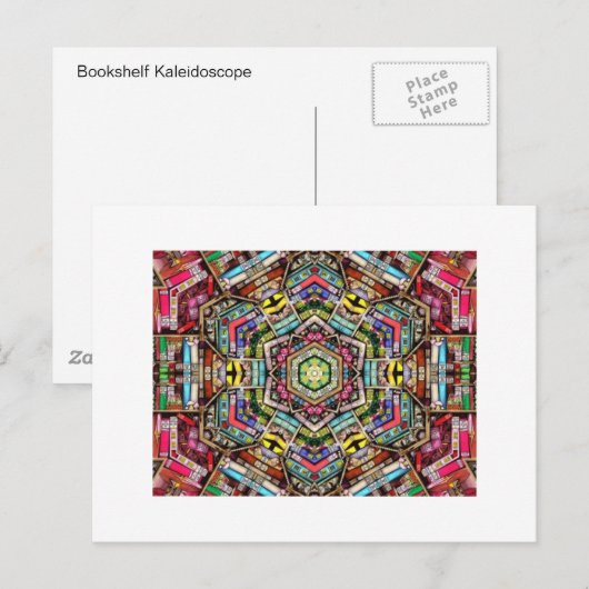 Kaleidoskop Postkarte (Vorne/Hinten)