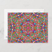Kaleidoskop Postkarte (Vorne/Hinten)