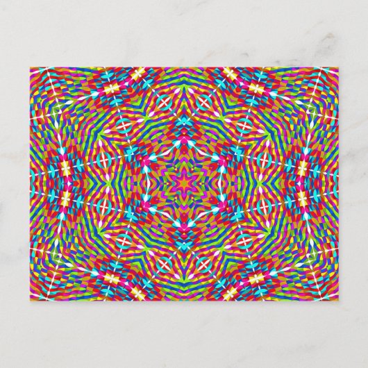 Kaleidoskop Postkarte (Vorderseite)