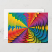 Kaleidoskop Postkarte (Vorne/Hinten)
