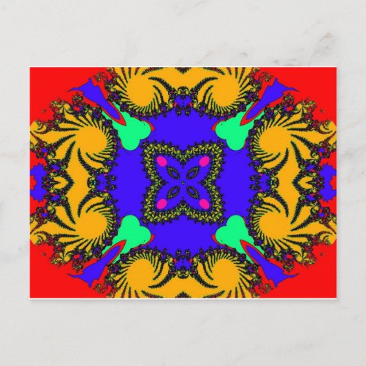 Kaleidoskop Postkarte (Vorderseite)