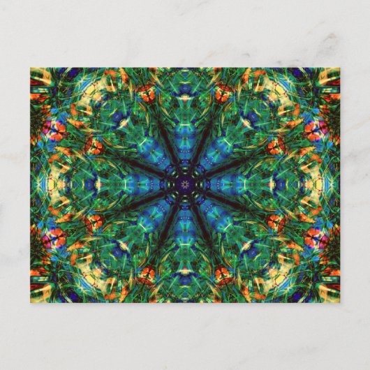 Kaleidoskop Postkarte (Vorderseite)