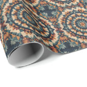 Kaleidoskop Quilt Muster Geschenkpapier (Rolleneckpunkt)