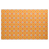 Kaleidoskop Radmuster P Dunkelblau, gelb Stoff (Fat Quarter (45,7 x 55,9 cm))