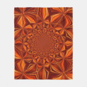 Kaleidoskop Red Digital Paper-28503 Fleecedecke (Vorderseite)