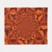 Kaleidoskop Red Digital Paper-28503 Fleecedecke (Vorderseite (Horizontal))