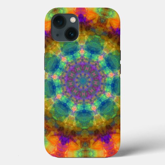 Kaleidoskop-Regenbogen Case-Mate iPhone Hülle (Rückseite)