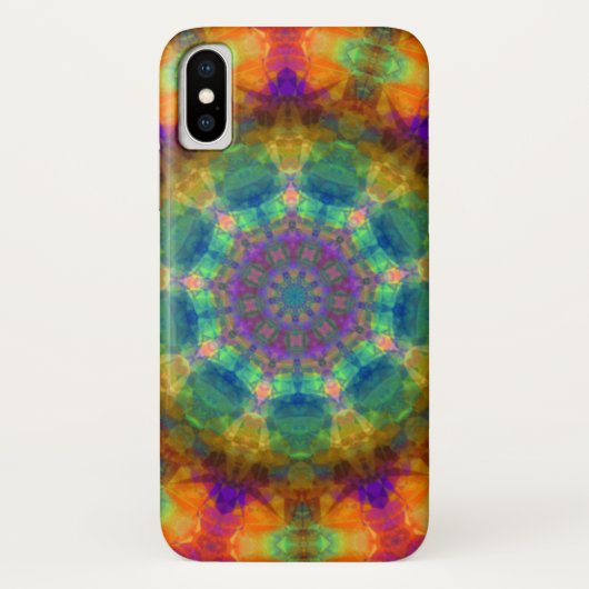 Kaleidoskop-Regenbogen Case-Mate iPhone Hülle (Rückseite)