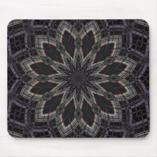 Kaleidoskop 'RK4 SQ' Mousepad (Vorne)