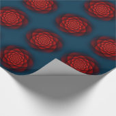 Kaleidoskop ROSE rot + Ihre Idee Geschenkpapier (Ecke)