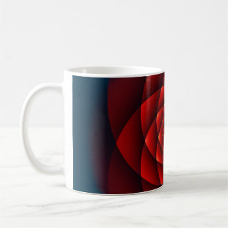 Kaleidoskop ROSE rot + Ihre Idee Kaffeetasse