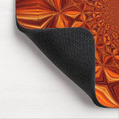 Kaleidoskop Rot Digitales Kunstmuster-67546 Mousepad (Ecke)