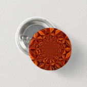 Kaleidoskop-Rot-Digitalkunstmuster-67546 Button (Vorne & Hinten)
