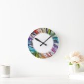 Kaleidoskop Runde Wanduhr (Zuhause)