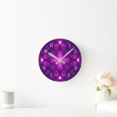 Kaleidoskop Runde Wanduhr (Zuhause)