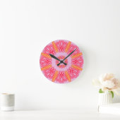Kaleidoskop Runde Wanduhr (Zuhause)