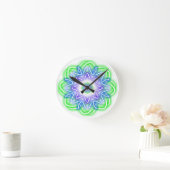 Kaleidoskop Runde Wanduhr (Zuhause)