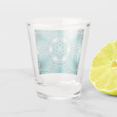Kaleidoskop Schnapsglas (Rückseite)
