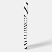 Kaleidoskop Schwarz-Weiß-Design Case-Mate iPhone Hülle (Rückseite / Rechts)