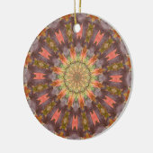 Kaleidoskop-Serie - Herbstleaves Keramikornament (Links)