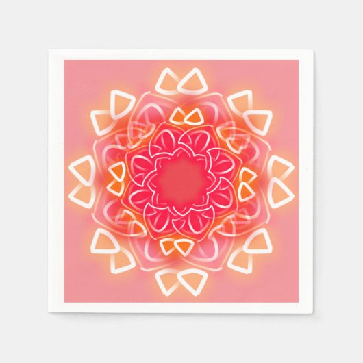 Kaleidoskop Serviette (Vorderseite)