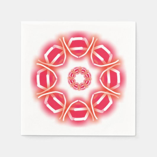 Kaleidoskop Serviette (Vorderseite)