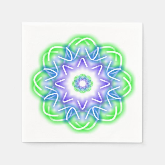 Kaleidoskop Serviette (Vorderseite)