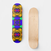 Kaleidoskop Skateboard (Vorderseite)
