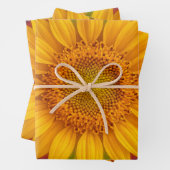 Kaleidoskop-Sonnenblume  Geschenkpapier Set (Beispiel)