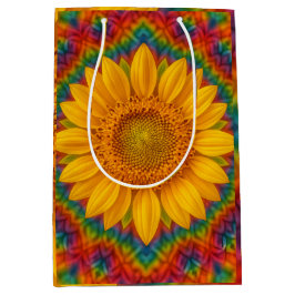 Kaleidoskop-Sonnenblume Mittlere Geschenktüte