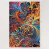 Kaleidoskop-Sterne Puzzle (Vertikal)