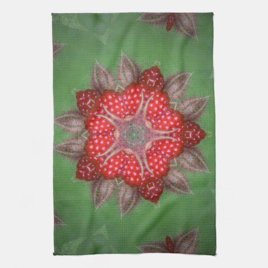 Kaleidoskop Strawberry Handtuch (Vertikal)